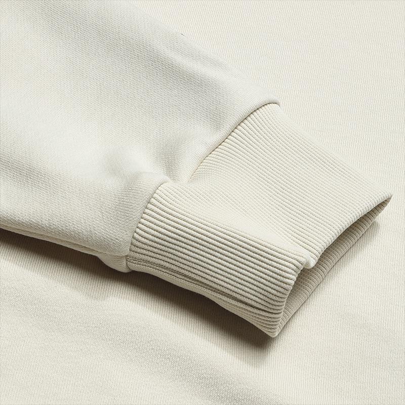 Fila Original Fashion Simple Classic Retro Sports Casual Versatile Comfortable Soft Pullover Hoodie Men Hoodies Almond Khaki F11M619208FBG