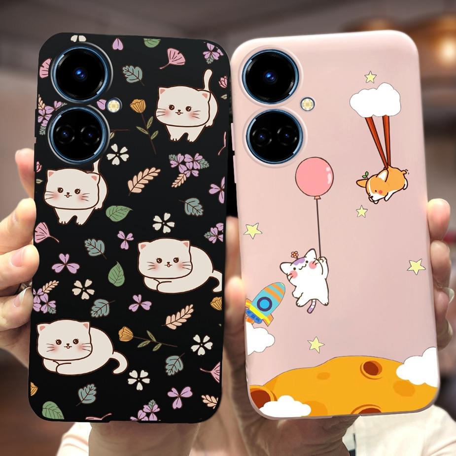 Pour Tecno Camon 19 Pro Coque Camon19 Neo Mignon Dinosaure Dessin Animé Housse Souple Étui de Téléphone Pour Tecno Camon 19 Neo Camon19 Pro 5G Pare-chocs