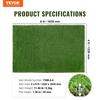 Artifical Grass, 1.2 X 1.8 M Rug Green Turf, 35mmFake Door Mat Outdoor Patio Lawn Decoration, Easy To Clean with Drainage Holes, Perfect For