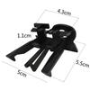 2026 New For VOLKSWAGEN VW ABS New GT SPORT Logo Car Styling Front Hood Grille Badge Emblem Sticker For Volkswagen VW Polo Golf 