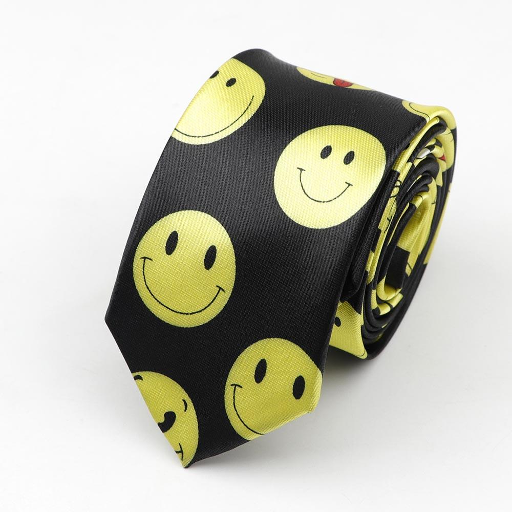 Classic Fashion Men's Skinny Tie Colorful Musical Notes Printed Piano Guitar Polyester 5cm Width Necktie Party Gift Accessory