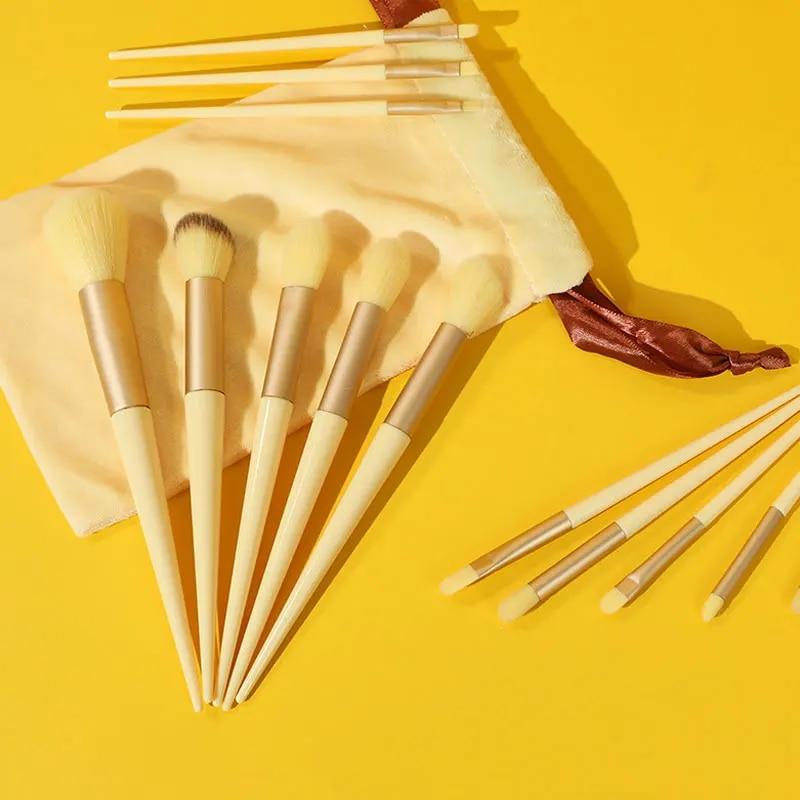 Mixing Makeup Brush Beauty Tools 13 Piece Soft Fluffy Makeup Brush Set for Cosmetics Foundation Blush Powder Eyeshadow Kabuki