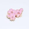 Metal Cherry Blossom Shoe Charms for Crocs - Decorative Shoe Accessories