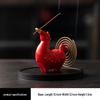Charming Ceramic Horse Incense Holder: Cute Ornament & Tea Pet for Wealth Attraction