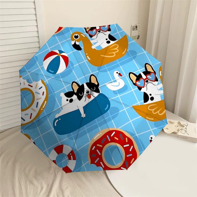 

1PC Pool Party Swimsuit Umbrella-8-Rib Reinforced, Automatic Open, Lightweight & Durable, Fashion Accessory for Outdoor-L0304