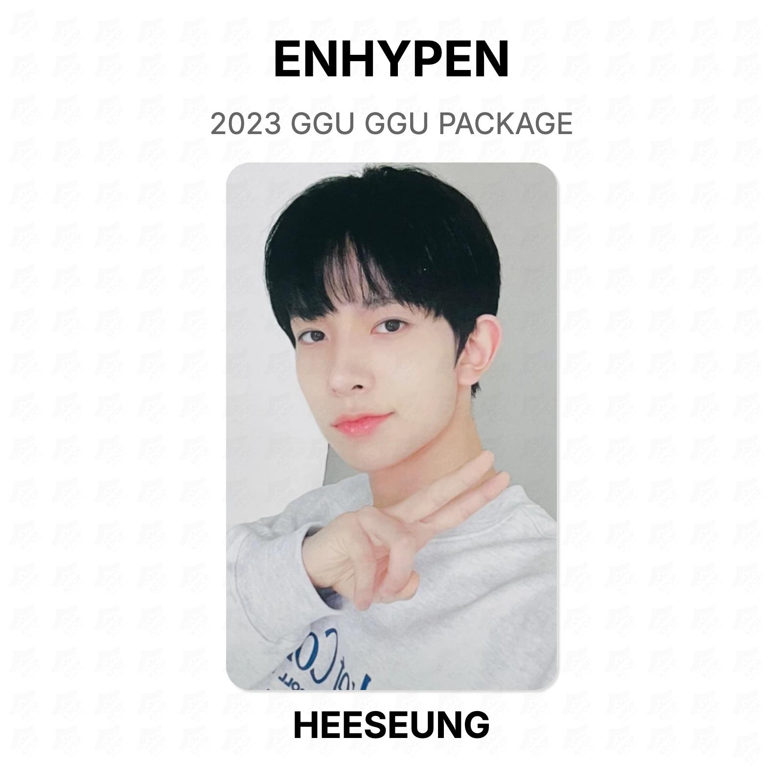 ENHYPEN 2023 GGU GGU PACKAGE Official Photocard HEESEUNG