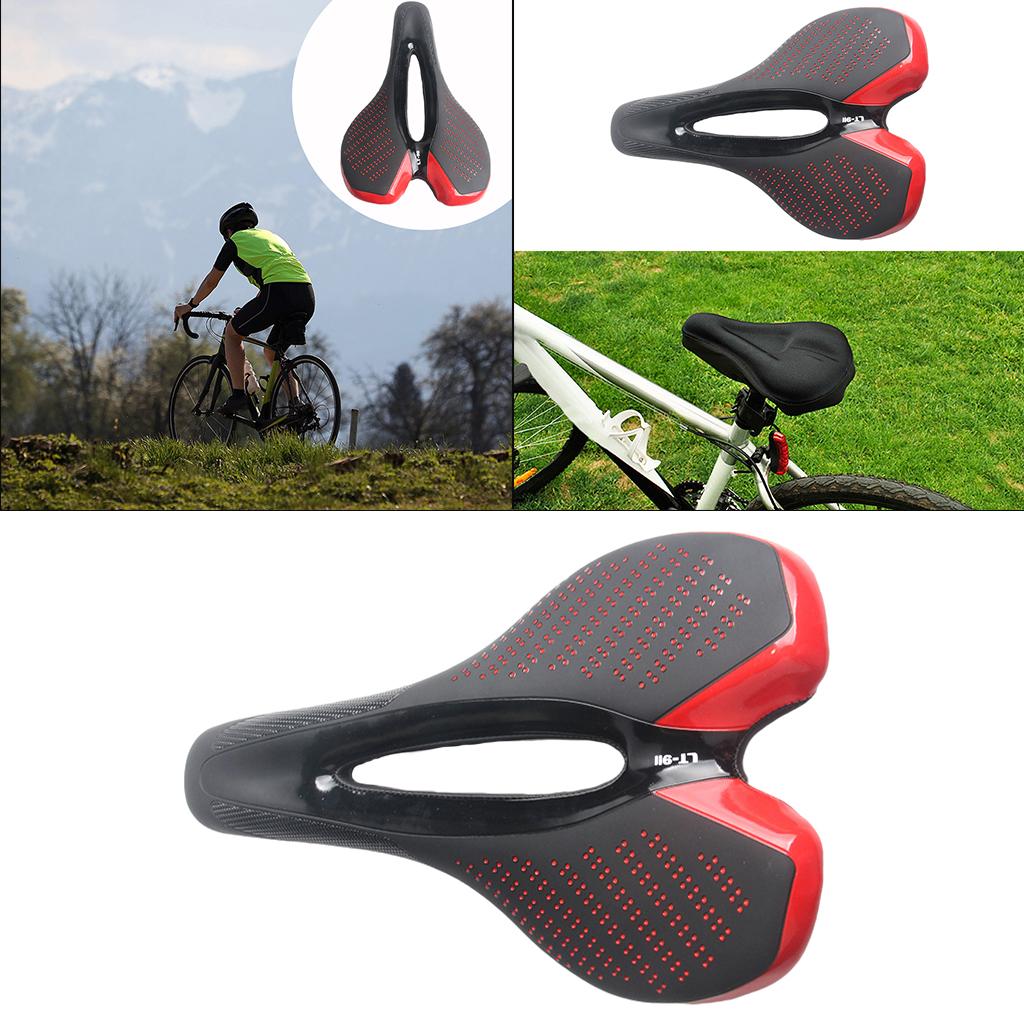 Comfort Bike Saddle Seat Waterproof for Parts Road Exercise Outdoor -