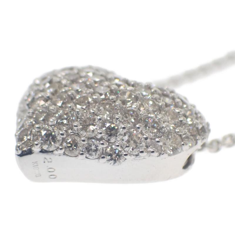 no brand  Necklace K18 white gold Women