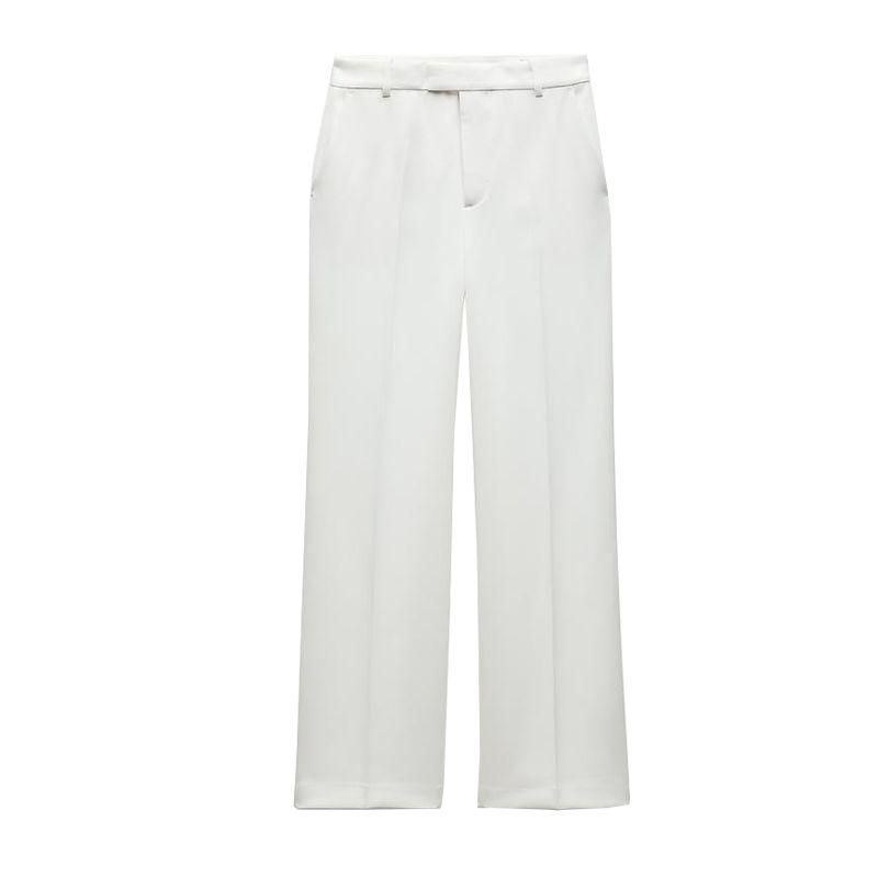 Spring New Vertical Straight Pants 8646186 V-neck Sleeveless Pocket Decoration Vest Vest 8412186