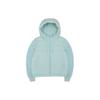 New MLB FW22 Down Jacket Cropped Unisex Blue 3ADJEC126-1