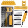 33 In 1 Precision Screwdriver Set Electronics Repair Tool Kit for Computer Laptop Nintendo Phone PS4 with  for Beginner IT DIY