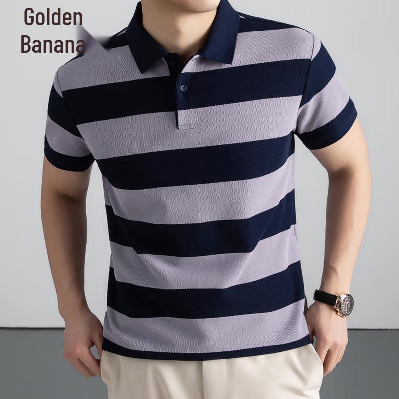 

Men s Striped Short-Sleeve Polo Shirt 52