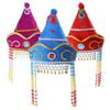 Mongolian Dance Costume Hats for Adult Kids School Play Props Stage Headdress