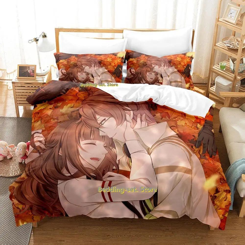 

Comfortable SkinFriendly New Code Realize Guardian of Rebirth Cartoon Anime three piece Adult Kid Bedroom Duvetcover Sets 3D Kawaii Quilt Comforter (quilt)-EU Single(135*200cm)3pcs