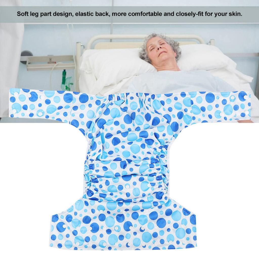 Waschbare Wiederverwendbare Verstellbare Atmungsaktive Auslaufsichere Erwachsenenwindeln für ältere Menschen