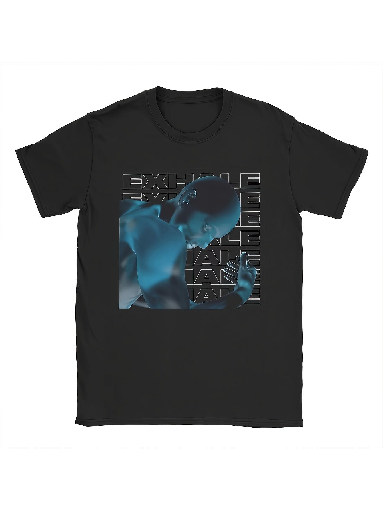 Men s T-Shirt Y2K Techno DJ Amelie Lens Black Regular Fit 3XL
