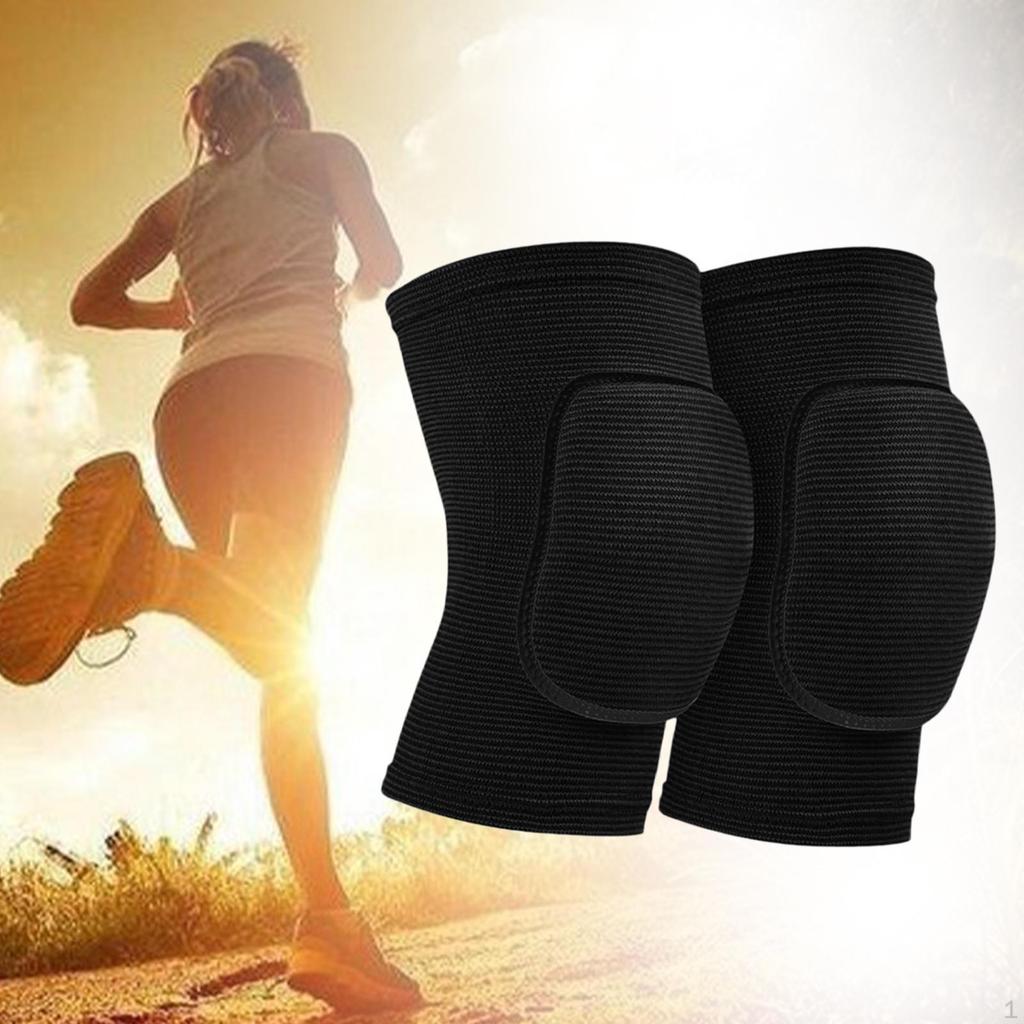 2 Pack Breathable And Portable Football Knee Support Brace for Skiing, Weightlifting, Tennis