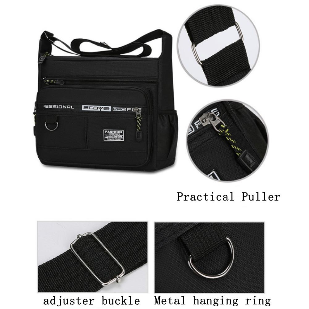 Herren Einzel-Schultertasche Mode Sammel-Aufbewahrungstasche Schultertaschen Geschäftlich Freizeit Aufbewahrung Damen Umhängetasche Herren Schultertasche