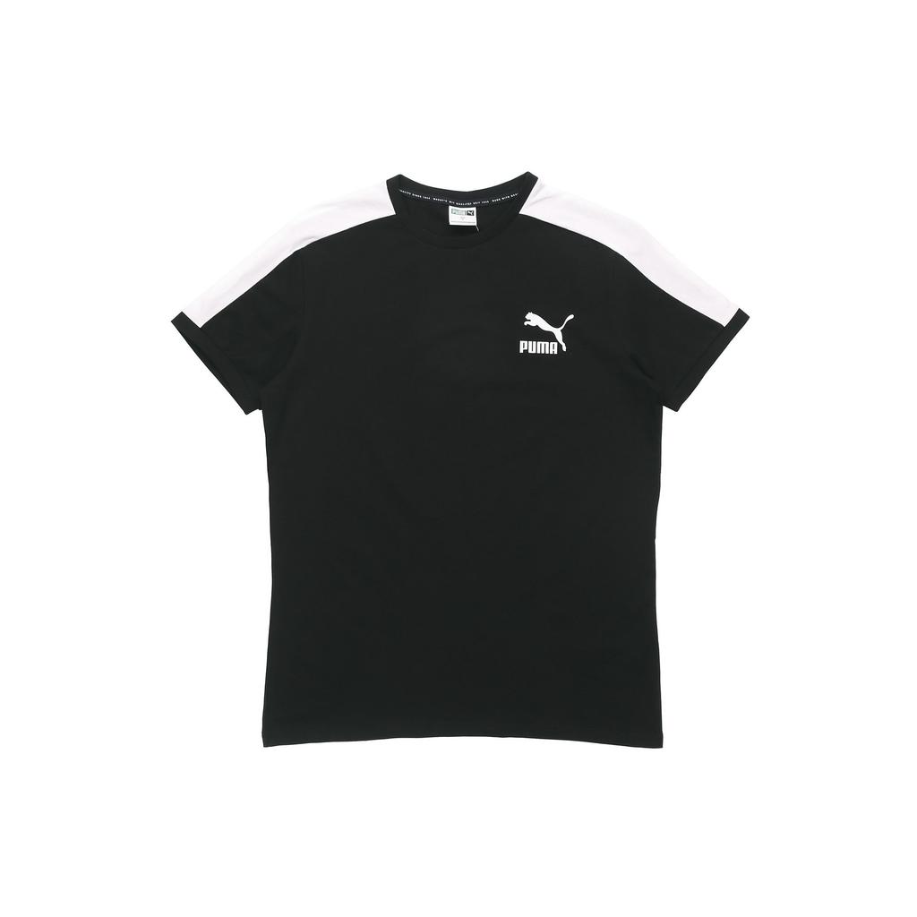 Puma Set In Sleeve T Shirt Men's Black 598251-01