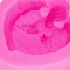Silicone Candle Mould Pink DIY Cake Mould Soap Mould Chocolate Mould  Resin Making
