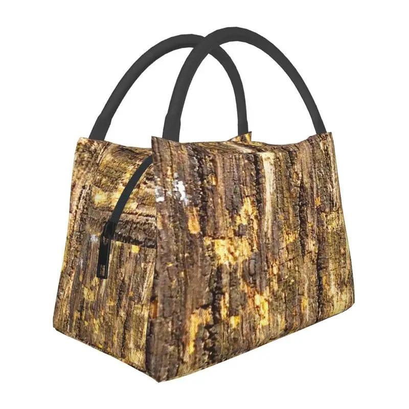 Individuelle Bark Up The Right Tree Camo Lunchtaschen Herren Damen Kühler Warm Isolierte Lunchboxen für Arbeit Picknick oder Reise lunchbag