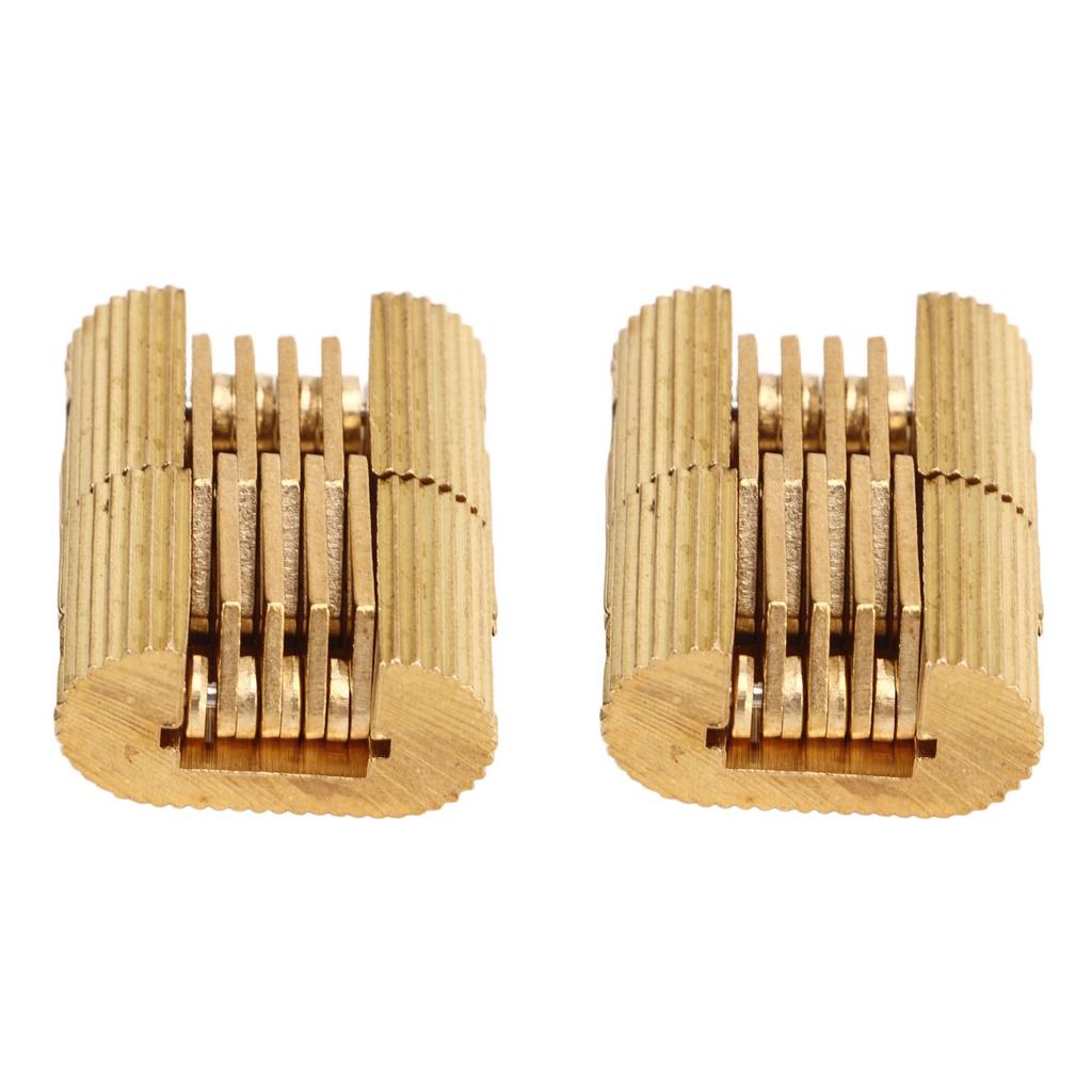 2 STUKS Verborgen Scharnieren 180 Graden Opening Koperen Verborgen Scharnieren voor Kastdeur Cadeaudoos