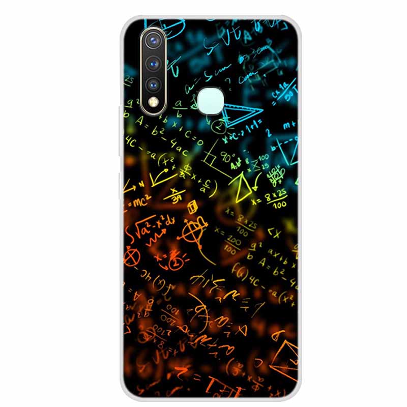 Per Vivo 1915 / Y19 /U3 Custodia Bumper Silicone TPU Copertura Posteriore Morbida Per Vivo Y19 Y 19 VivoY19 Custodia Cartone animato fundas su Vivo1915 Coque