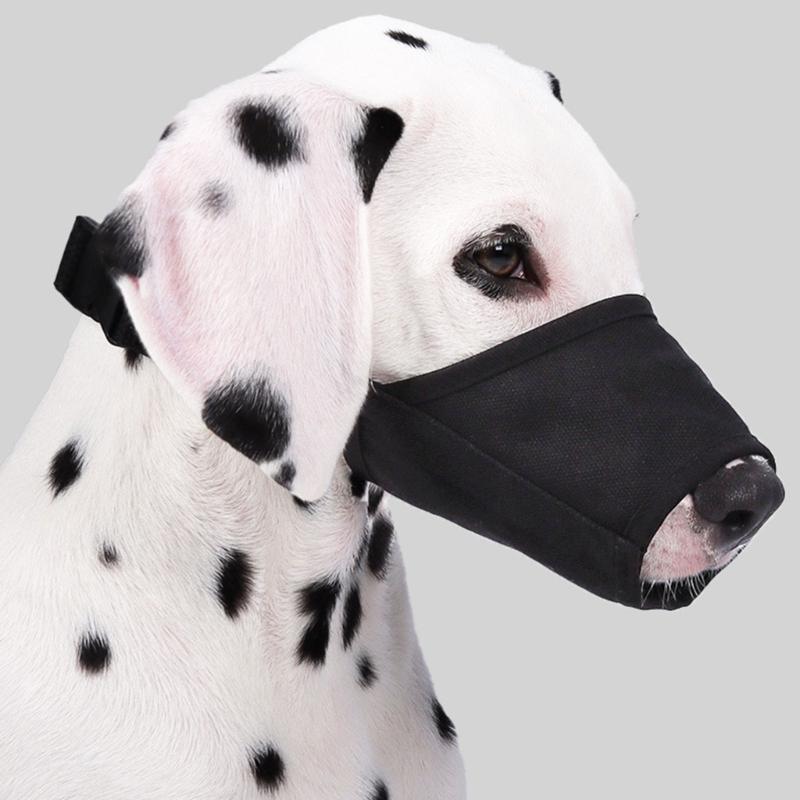 Anti-Erstickungs-Hundemaulkorb mit kausicherem Polyester-Design Trainingsmaulkorb für verschiedene Rassen Outdoor-Wandern Spazierengehen