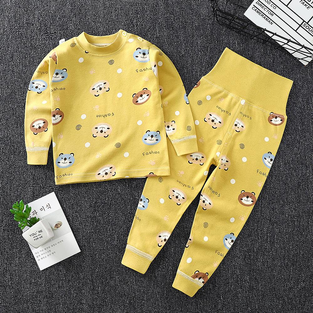 Kinder-Unterwäsche-Sets - Langarm- und Langhosen-Sets Für Jungen, Lässige Pyjama-Sets Für Mädchen Im 2-teiligen Stil