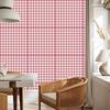 Wallpaper Fabric Pattern Coral, Red and White 50x1000