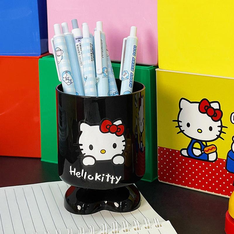  Pen Holder Creative Cartoon Anime  Pen Box Desktop Storage Pen Bag Makeup Brush Storage Container Student Box
