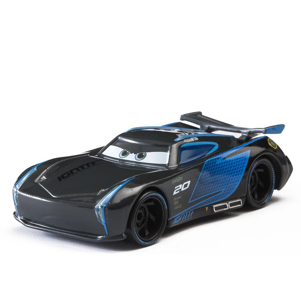 Disney Pixar Cars 2 3 Toys Lightning McQueen Jackson Storm Mack Uncle Truck 1:55 Diecast Model Car Toy Children Birthday Gift