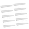 10pcs Tweezers Protective Covers AntiDust NonSlip Eyelashes Grafting Tweezer Tip Cover