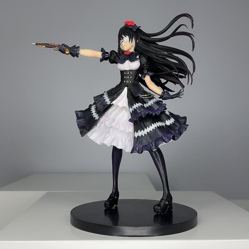 Shizaki Kuang Three-figure Dating Battle Beautiful Girl Two-dimensional Animation Peripheral Statue Tabletop Ornament for Gifts