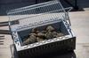 GREEN LIFE Japanese BBQ Lightweight Compact Charcoal Addition Easy Tabletop Cicilline UC-350ST(GY)