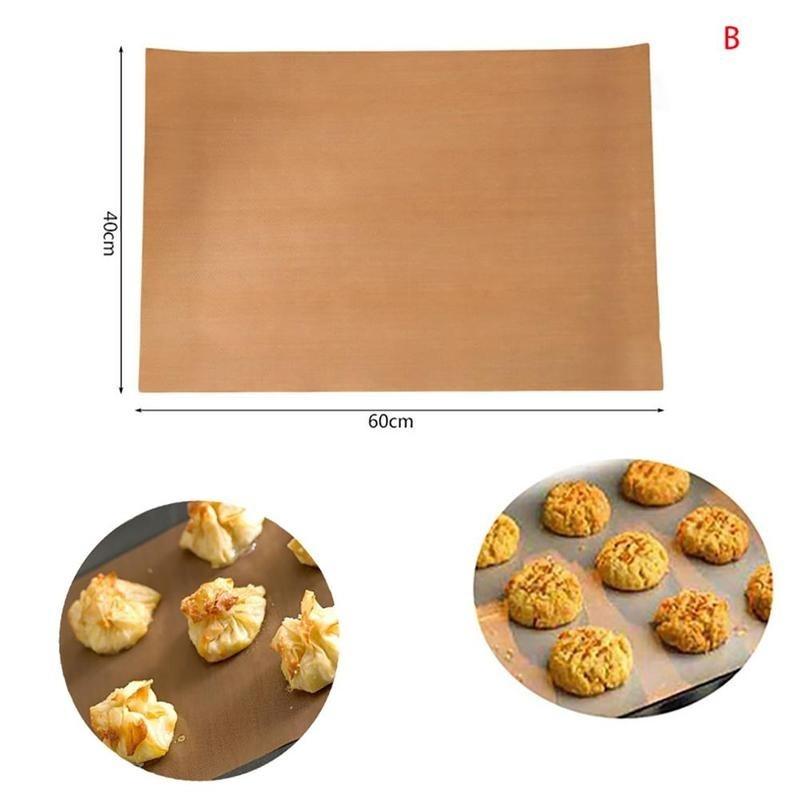 

DAUERBACKFOLIE TEFLON Backofen-Schutzfolie Dauer-Backfolie Backmatte 30 x 40см 40cm by 60cm кофейный