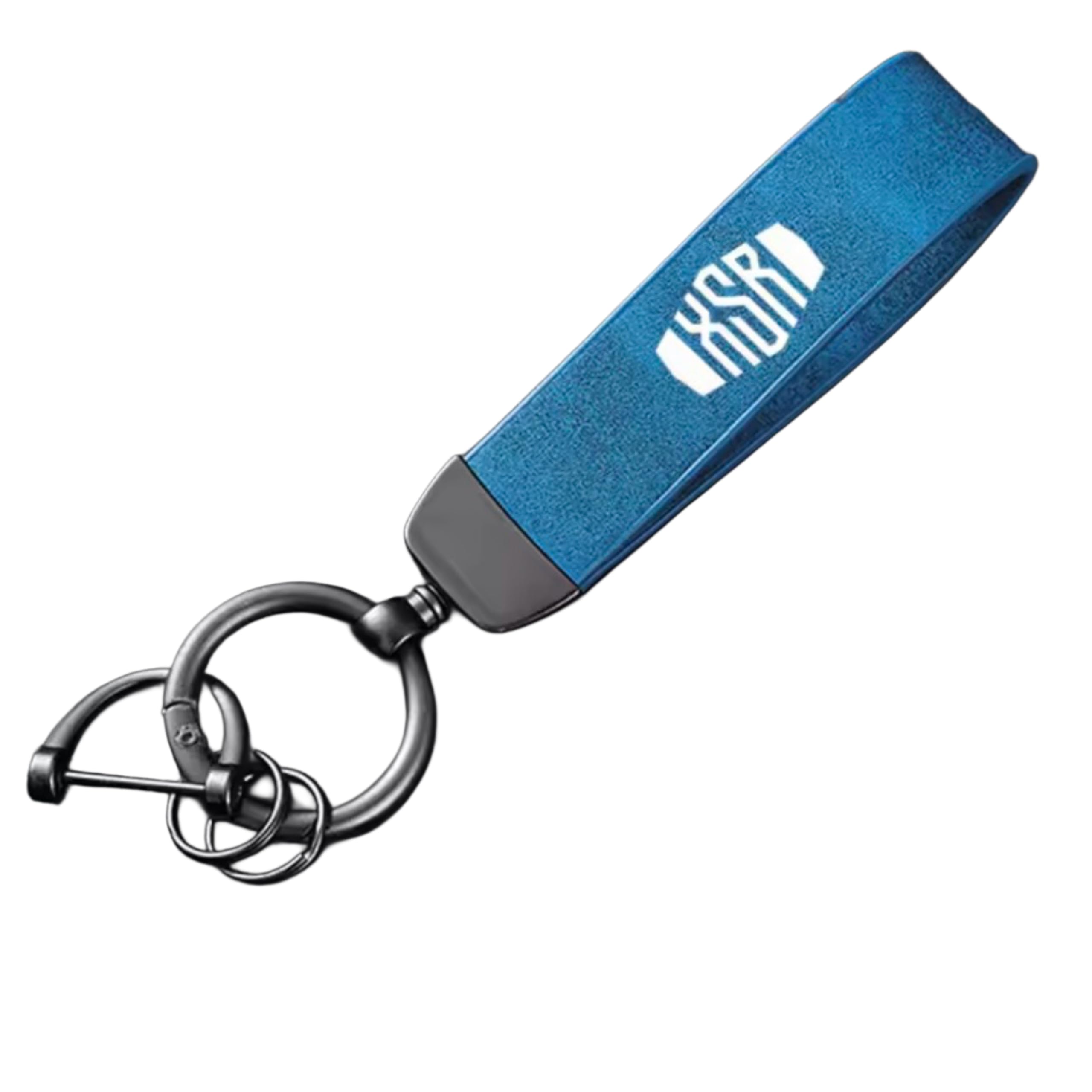 YAMAHA XSR xsr Motorcycle Logo Keychain Carbon Style Strap Key синий