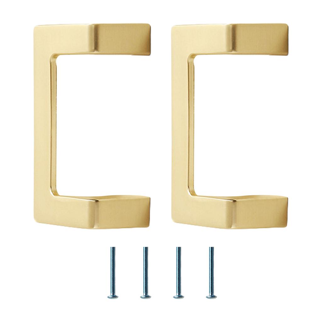 Antique Brass Drawer Handles Vintage Style Cabinet Pulls Elegance Cabinet Handles Pair for Bathroom & Dresser Cabinets