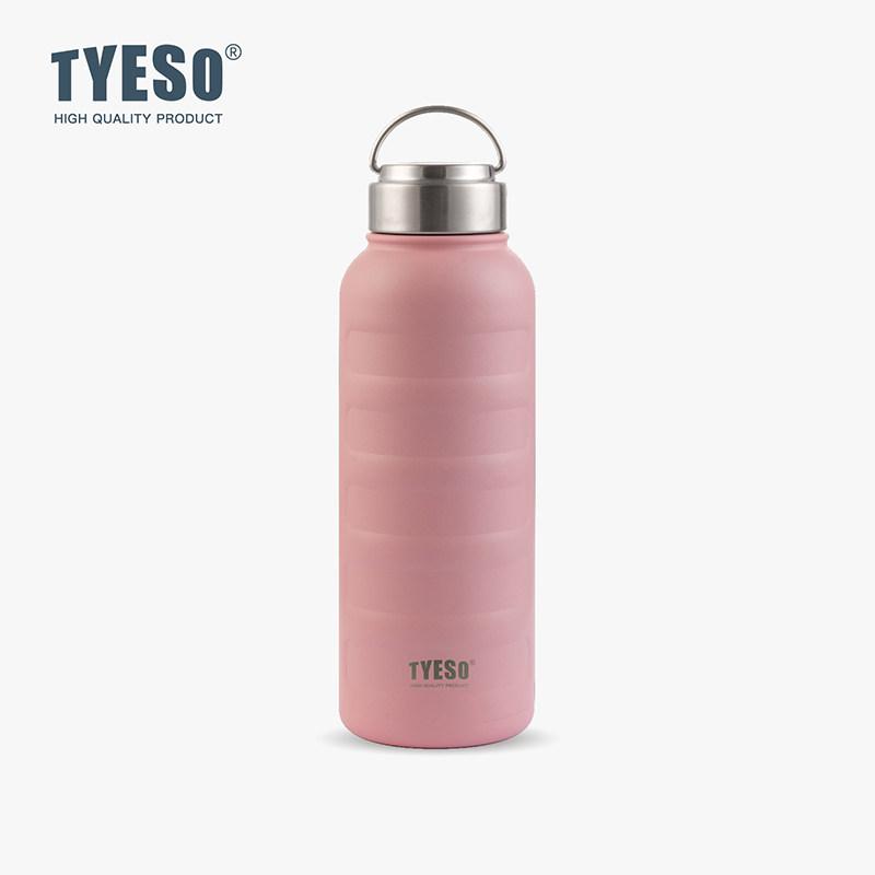 Tyeso 1000ml Large Capacity Vacuum Flasks Stainless Steel Thermos Mug Thermal Tumbler Drinks Cup Water Bottle Portable Thermoses