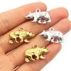 10pcs 24x15x5mm Bear Charms Pendant Alloy Metal DIY Jewelry Making Accessories Findings for Necklace Bracelet Keychains Findings