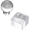 3pcs Clear Crystal Ball Stand with Concave Elegant Display Holder for Round Items for Home Office and Collectibles