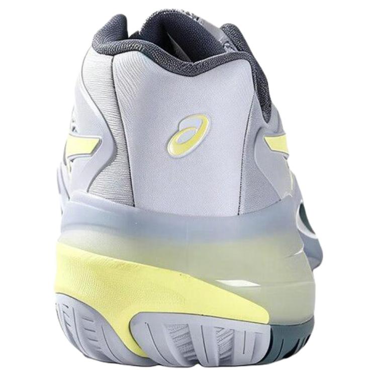 Asics GEL RESOLUTION X נעלי טניס לגברים עם תמיכה והחזרה אפור מאובק 1041A481-402