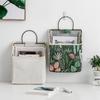Wall-Mounted Cotton Linen Dormitory Storage Bag