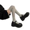 1 Pair Dress Socks Cotton Socks Princess Style Thigh High Lolitas Socks Frilly Ruffle Socks, Women Girl Over Knee Socks
