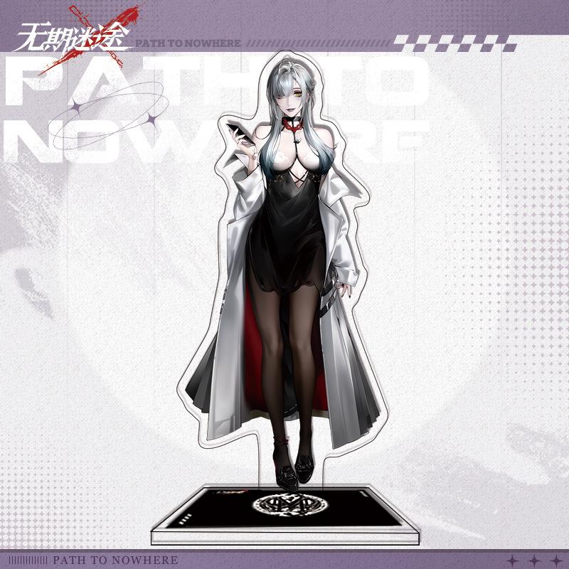 Fans Gift Charm Game Anime Path to Nowhere HD Figures Zoya Hamel Demolia Acrylic Stand Series Desk Decor Collection About 15cm