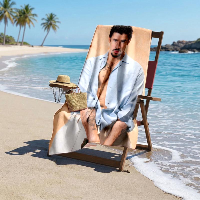 Serviette de plage mode Bbunny: Idéal pour les aventures estivales Doux, absorbant et à séchage rapide, convient pour la natation et le bain