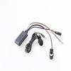 Car Bluetooth Audio AUX Cable Wiring Adapter +MIC For Alpine JVC UniLink Devices