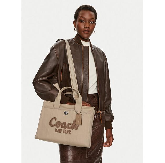 Coach Cargo CP158 Beige Handbag