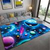 Koberec Space Planet Koberec Starry Sky Koberec v obývacím pokoji Koberec Illusion Koberec Domácí dekorace Ložnice Koberec Dětský koberec Furry Area Koberec