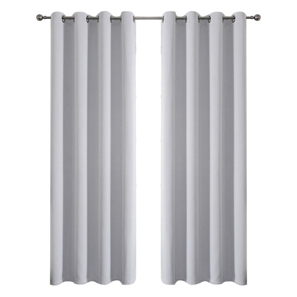 Door Curtains Drapery Panel Sun Protection Shading Curtains Blackout Curtains